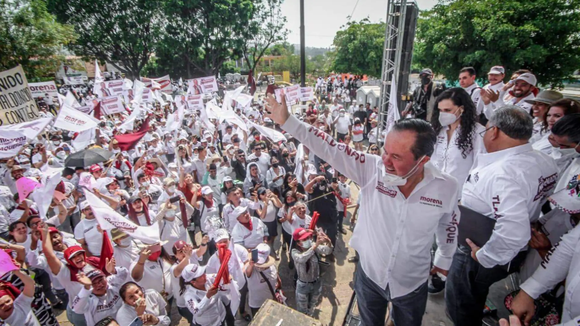 Cierre de campaña Beto Maldonado